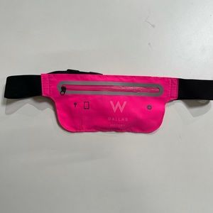 New W Hotel pink Fanny pack
